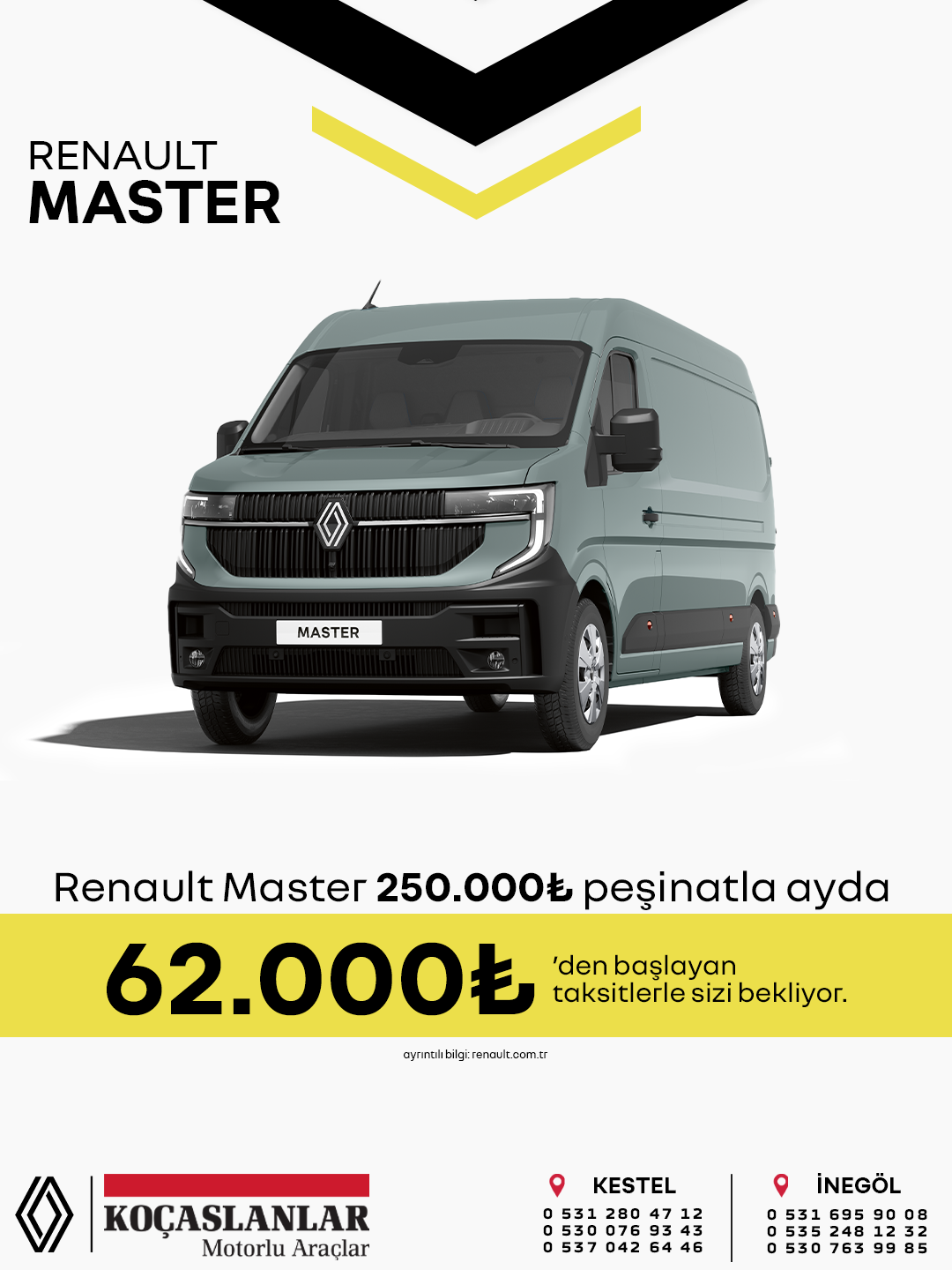 Güçlü yapısı, yüksek taşıma kapasitesi ve dayanıklılığıyla işinizin en büyük destekçisi.