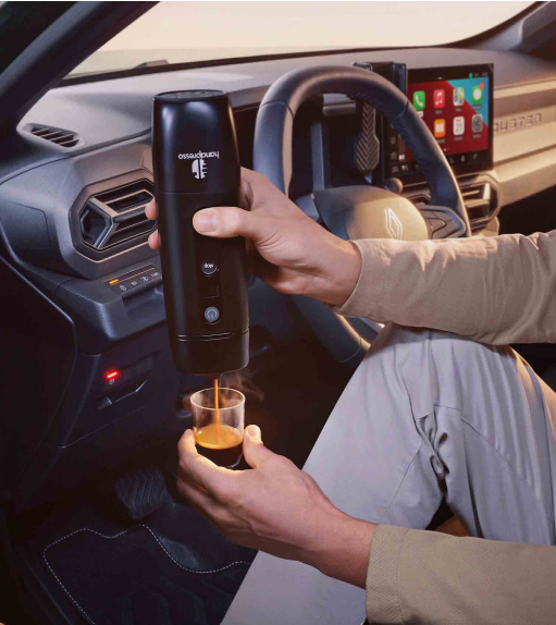 Renault Duster - Mobil Kahve Makinası Handpresso